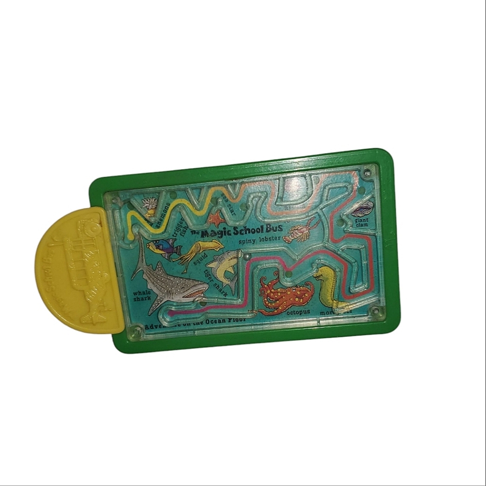 Vintage Magic Schoolbus Fast Food Toy